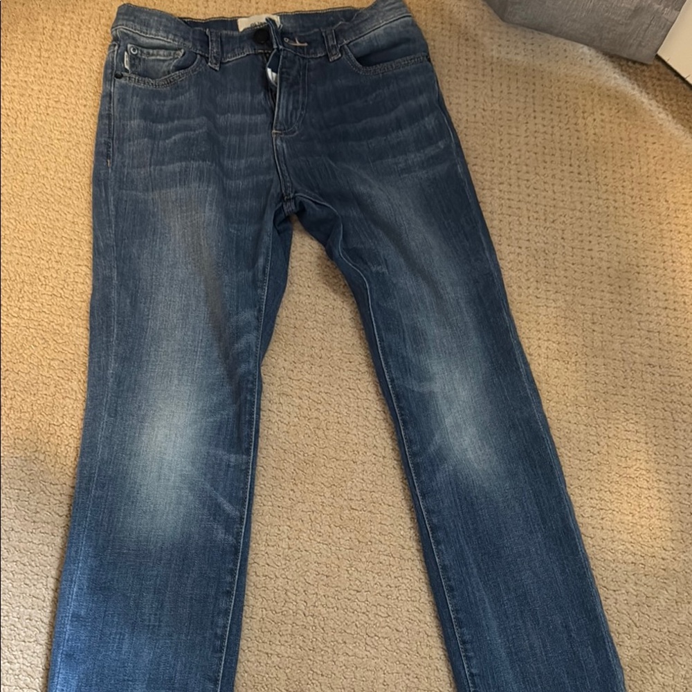 Boys DL1961 Classic Blue Denim Jeans